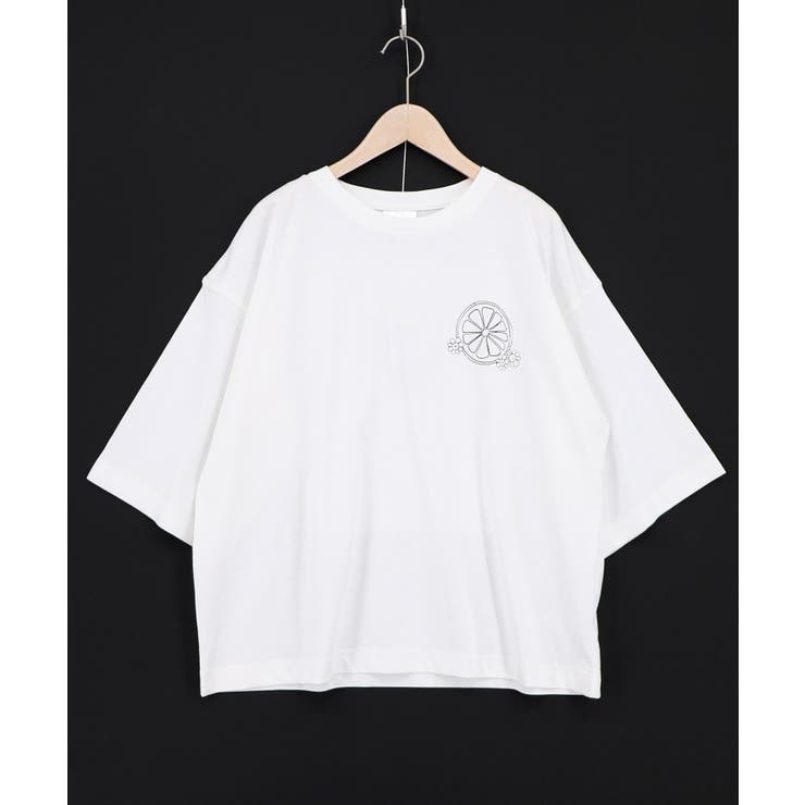 スカラーレモンガール柄 接触冷感Tシャツ | ScoLar | 詳細画像4 