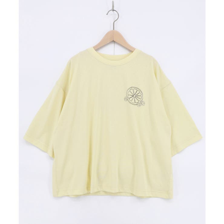 スカラーレモンガール柄 接触冷感Tシャツ | ScoLar | 詳細画像11 