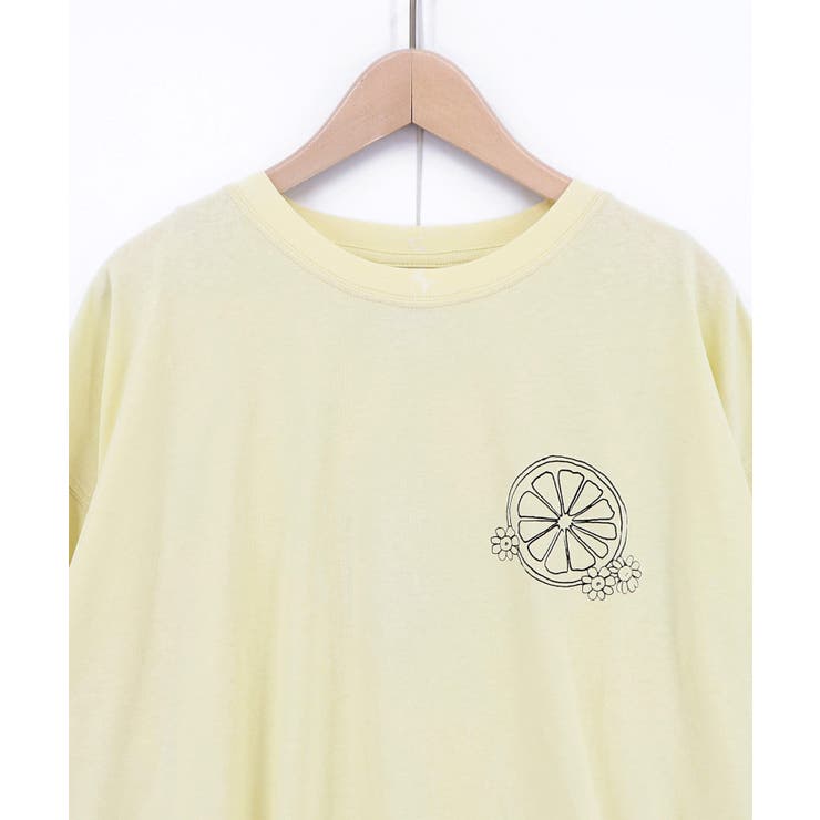 スカラーレモンガール柄 接触冷感Tシャツ | ScoLar | 詳細画像14 