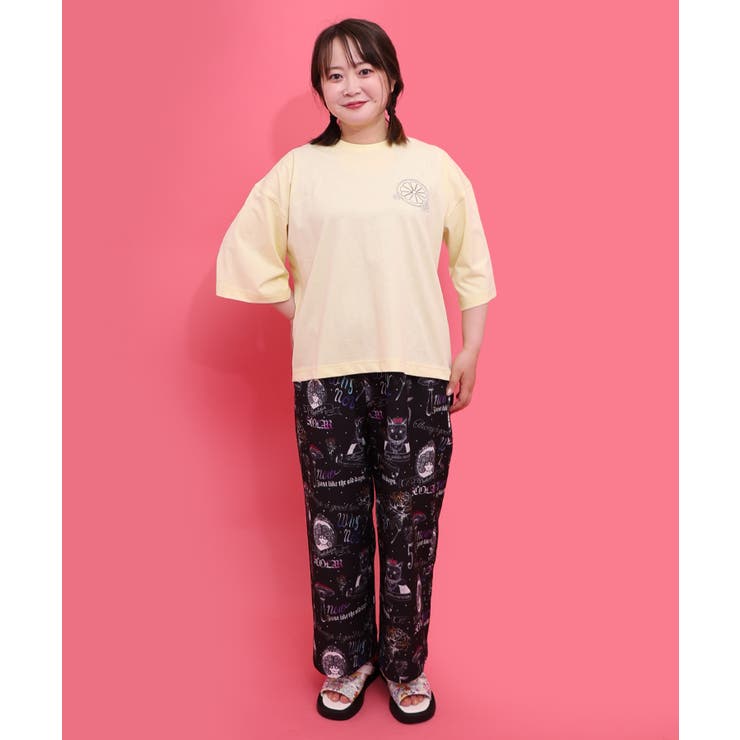 スカラーレモンガール柄 接触冷感Tシャツ | ScoLar | 詳細画像1 