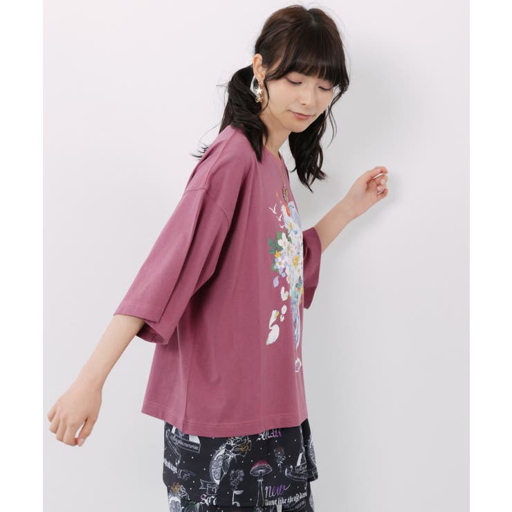 スカラー特製お月見パフェ柄 接触冷感Tシャツ | ScoLar | 詳細画像3 