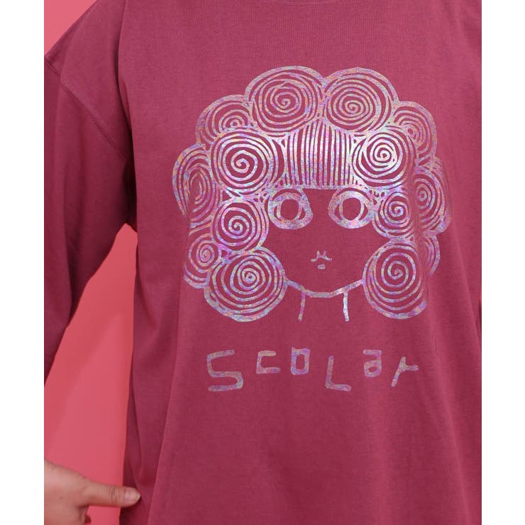 オーロラ箔スカラーちゃん 接触冷感Tシャツ | ScoLar | 詳細画像4 