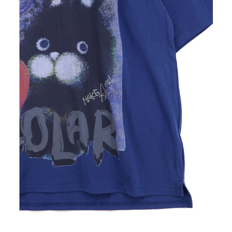 もこもこラビル柄Tシャツ | ScoLar | 詳細画像14 