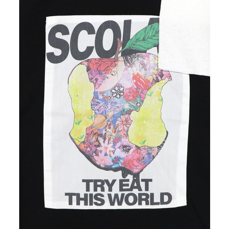 世界を味わう配色Tシャツ | ScoLar | 詳細画像11 