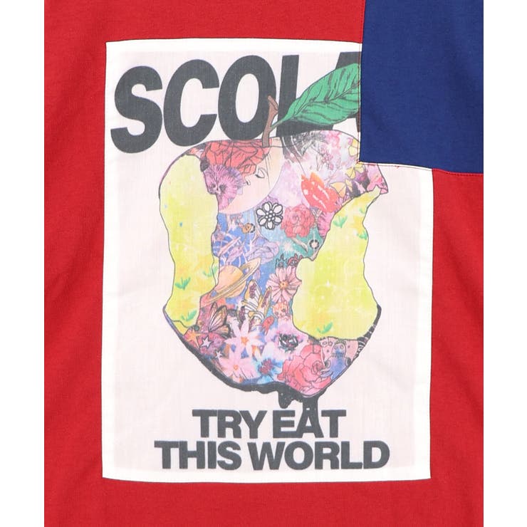 世界を味わう配色Tシャツ | ScoLar | 詳細画像13 