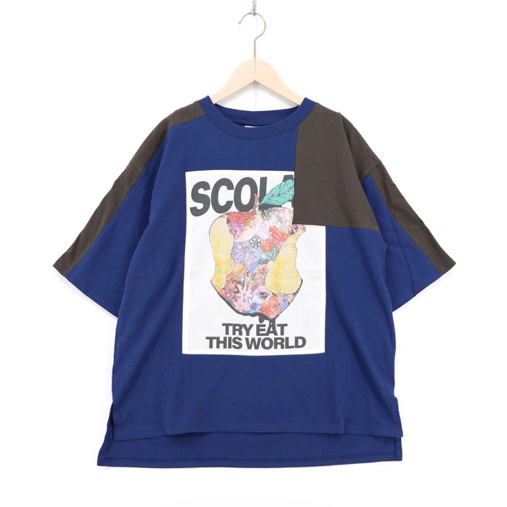 世界を味わう配色Tシャツ | ScoLar | 詳細画像14 