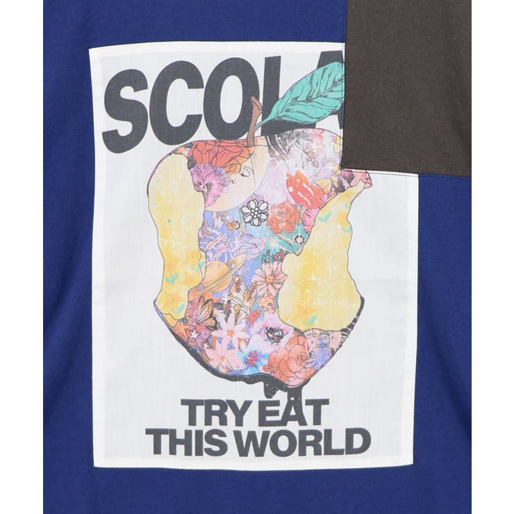 世界を味わう配色Tシャツ | ScoLar | 詳細画像16 