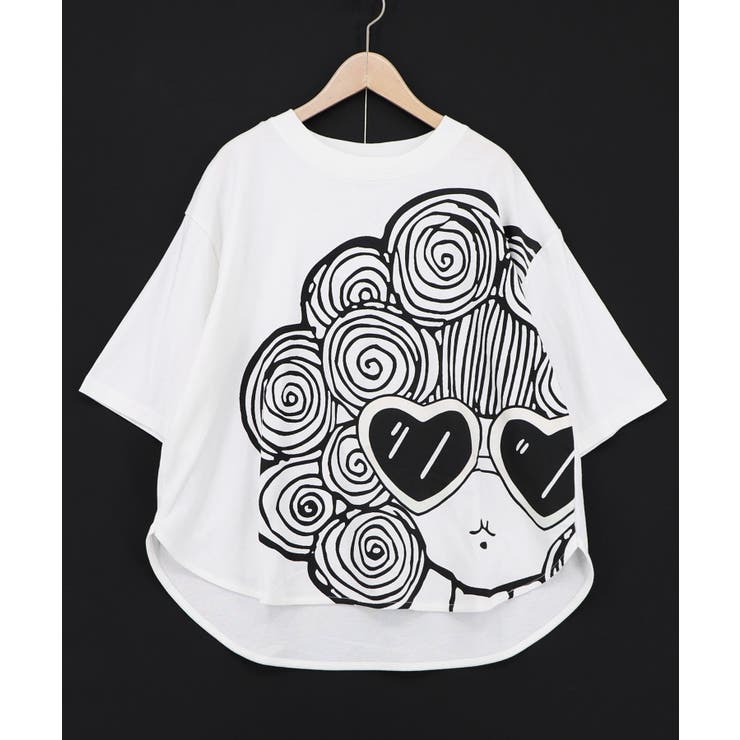 サングラススカラーちゃん UVプリントTシャツ | ScoLar | 詳細画像9 