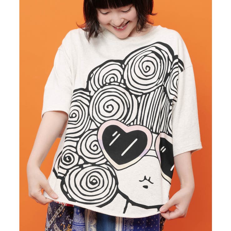 サングラススカラーちゃん UVプリントTシャツ | ScoLar | 詳細画像8 