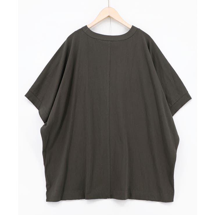 リボン付き もふもふハチワレネコ柄Tシャツ | ScoLar | 詳細画像11 