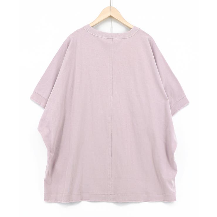 リボン付き もふもふハチワレネコ柄Tシャツ | ScoLar | 詳細画像13 