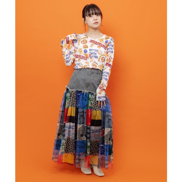 3柄展開 接触冷感ロングスリーブTシャツ | ScoLar | 詳細画像1 