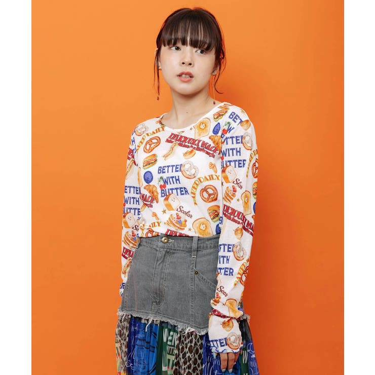3柄展開 接触冷感ロングスリーブTシャツ | ScoLar | 詳細画像3 