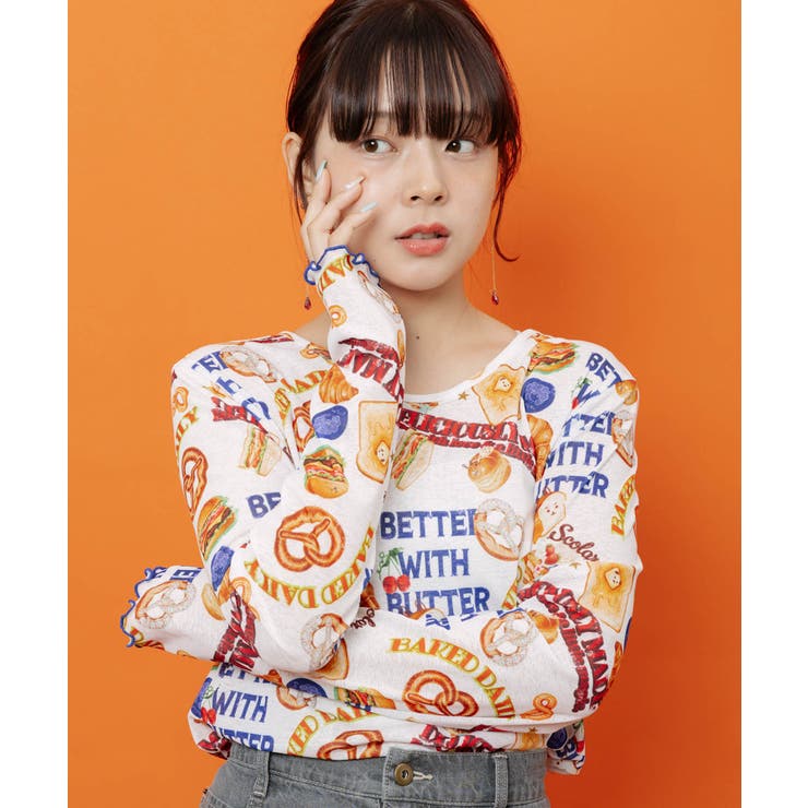 3柄展開 接触冷感ロングスリーブTシャツ | ScoLar | 詳細画像5 