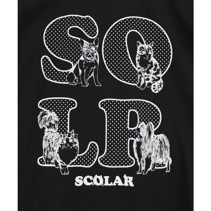 ドットスカラーわんにゃん柄 接触冷感タンクトップ | ScoLar | 詳細画像10 