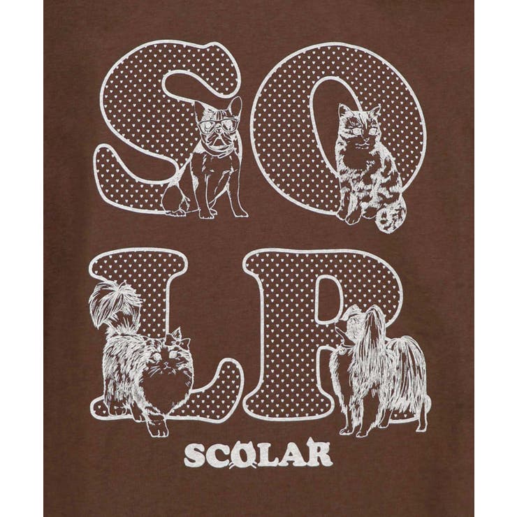 ドットスカラーわんにゃん柄 接触冷感タンクトップ | ScoLar | 詳細画像12 