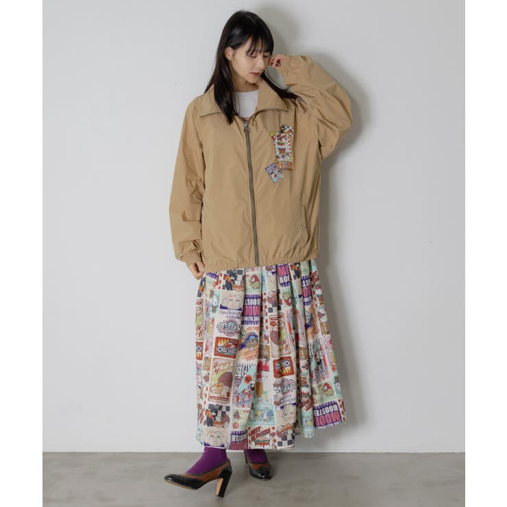 なめこ×ScoLar クラシックダイナー パッカブルブルゾン | ScoLar | 詳細画像9 