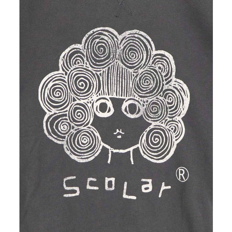 スカラーちゃん ピグメント染めプルオーバー | ScoLar | 詳細画像3 