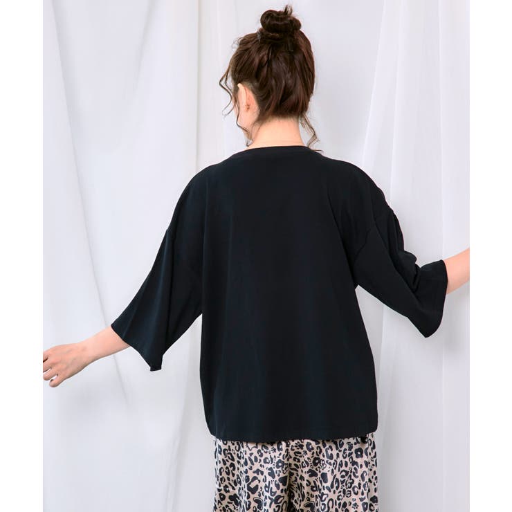 フルーツにゃんず柄 Tシャツ | ScoLar | 詳細画像5 