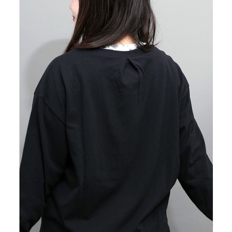 いたずらグミ柄 ロングスリーブTシャツ | ScoLar | 詳細画像10 