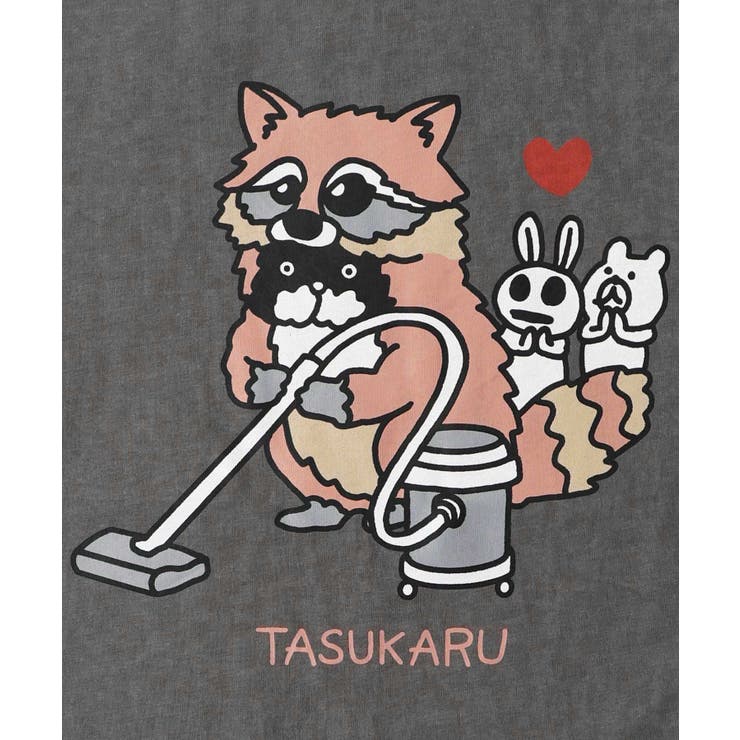 古着風タスカル柄 ロングスリーブTシャツ | ScoLar | 詳細画像2 