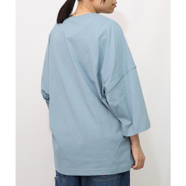 ウサギのきょむすび柄Tシャツ | ScoLar | 詳細画像5 
