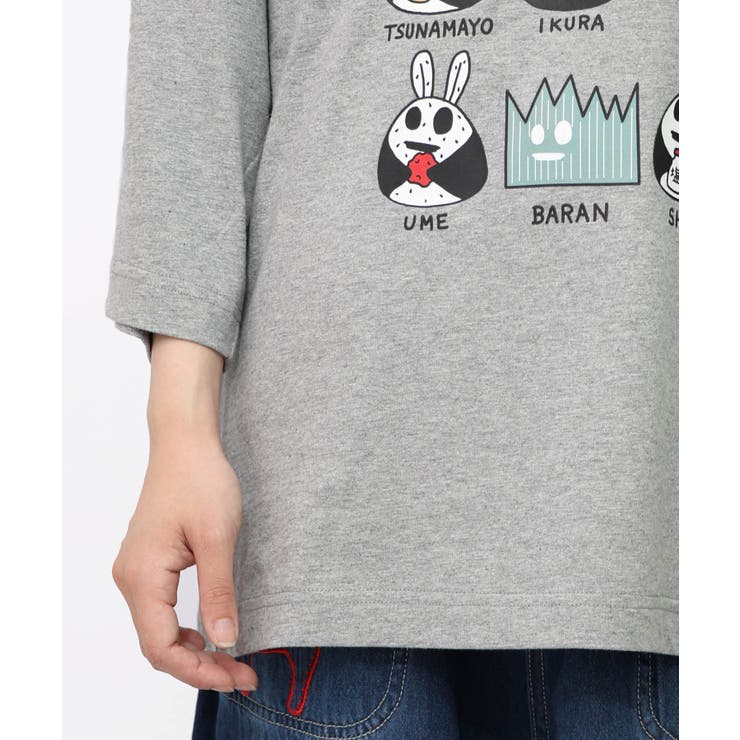 ウサギのきょむすび柄Tシャツ | ScoLar | 詳細画像9 