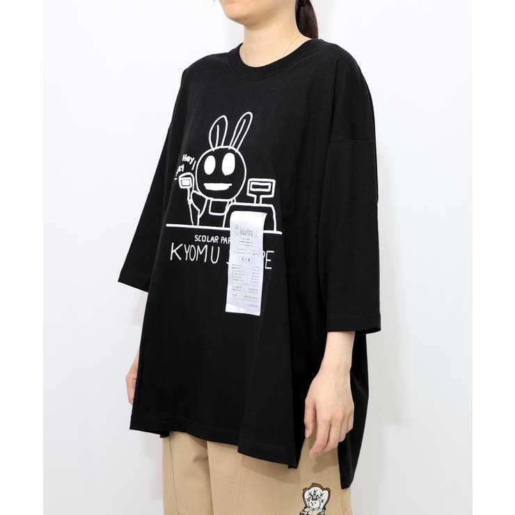 虚無ストアでお買い物柄 Tシャツ | ScoLar | 詳細画像12 