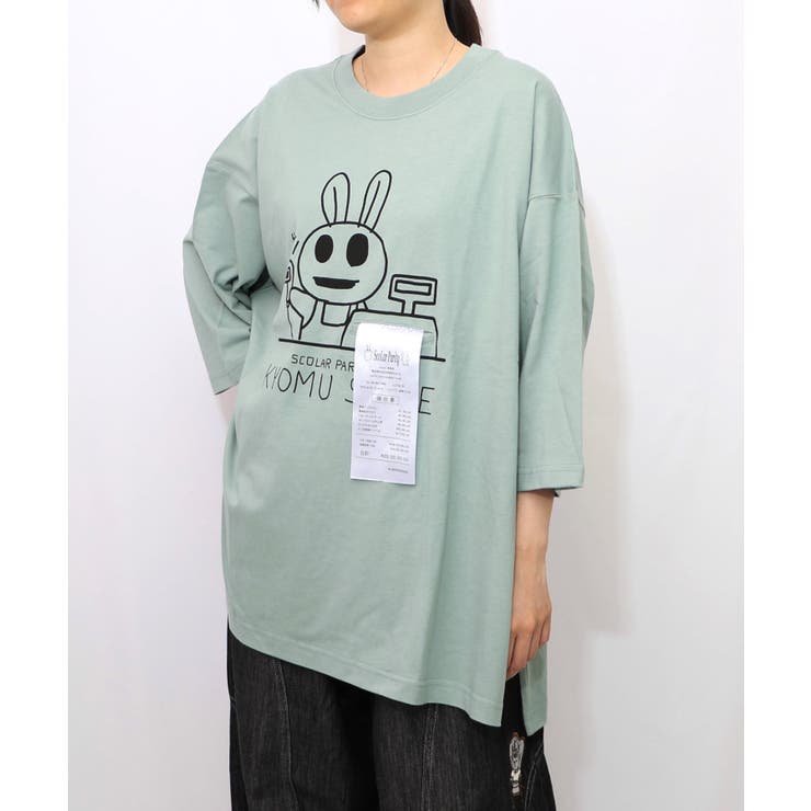 虚無ストアでお買い物柄 Tシャツ | ScoLar | 詳細画像15 