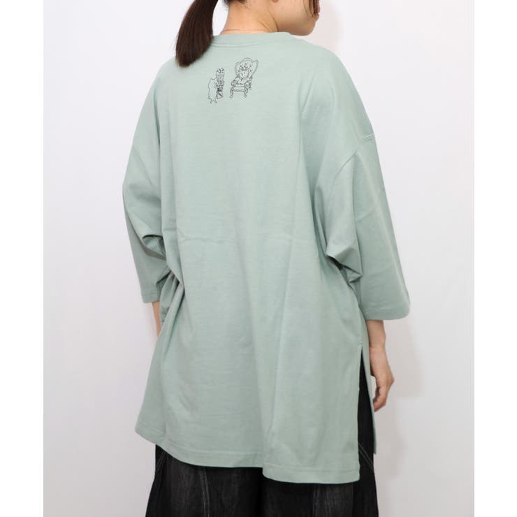 虚無ストアでお買い物柄 Tシャツ | ScoLar | 詳細画像16 