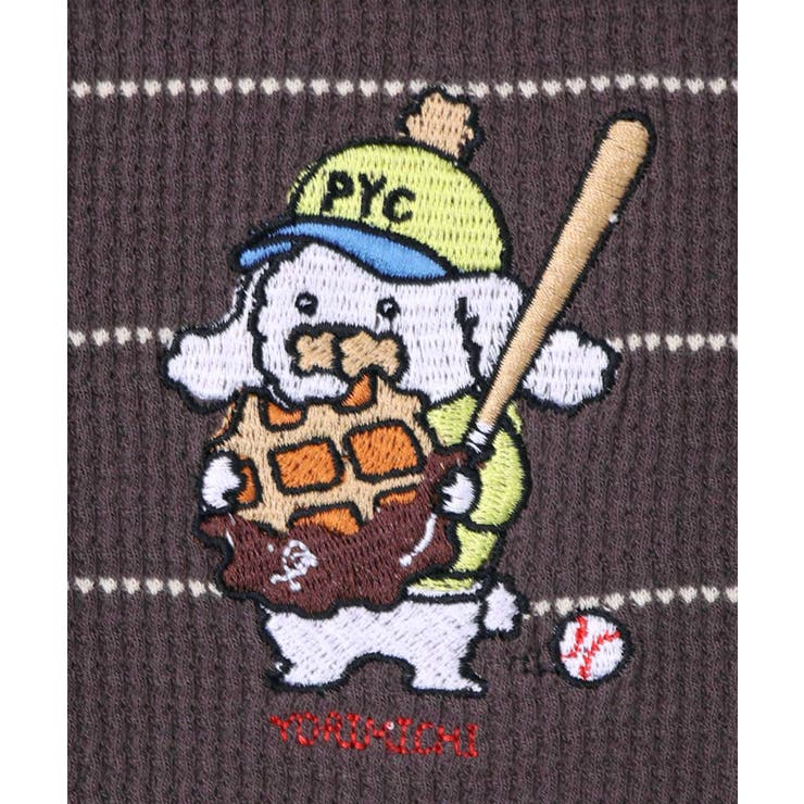 ワッフル頬張り中のシロプーのワッフルロンT | ScoLar | 詳細画像16 