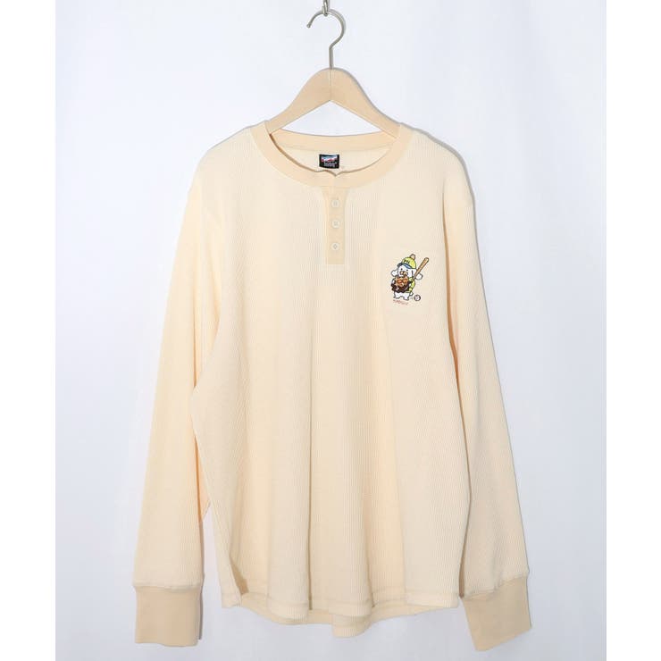 ワッフル頬張り中のシロプーのワッフルロンT | ScoLar | 詳細画像17 