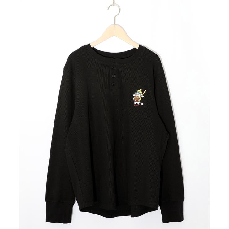 ワッフル頬張り中のシロプーのワッフルロンT | ScoLar | 詳細画像19 