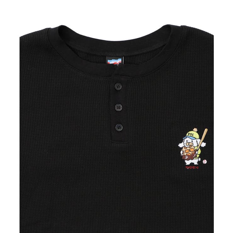 ワッフル頬張り中のシロプーのワッフルロンT | ScoLar | 詳細画像21 