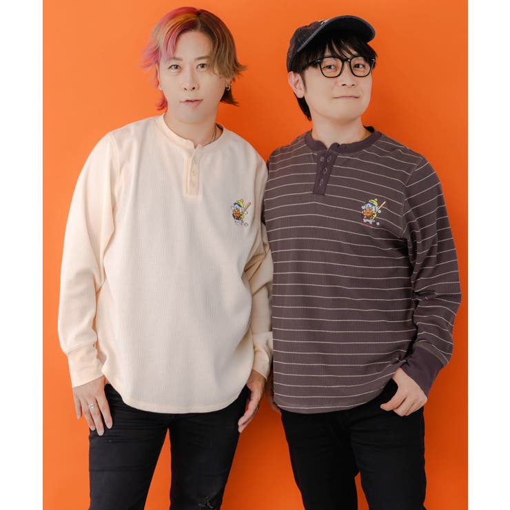 ワッフル頬張り中のシロプーのワッフルロンT | ScoLar | 詳細画像1 