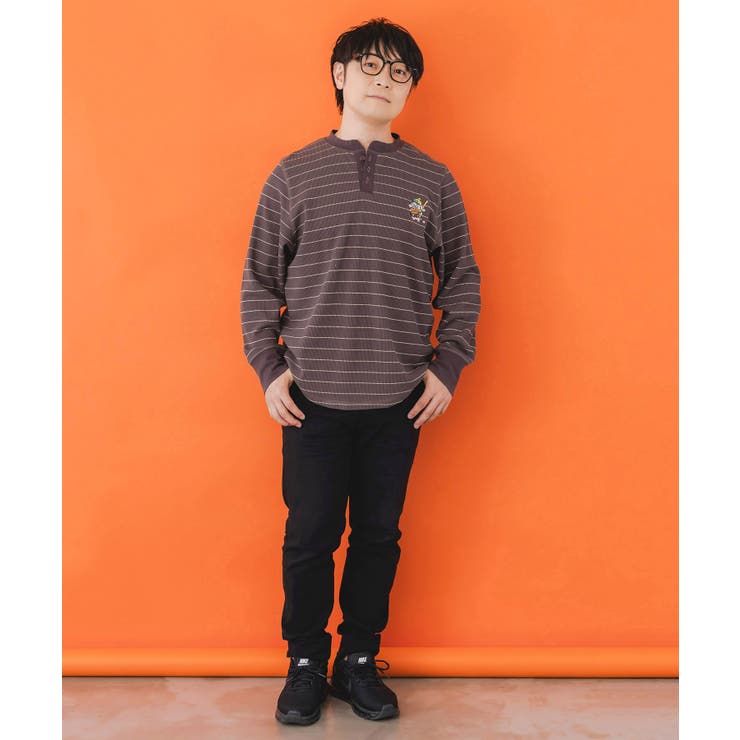 ワッフル頬張り中のシロプーのワッフルロンT | ScoLar | 詳細画像2 