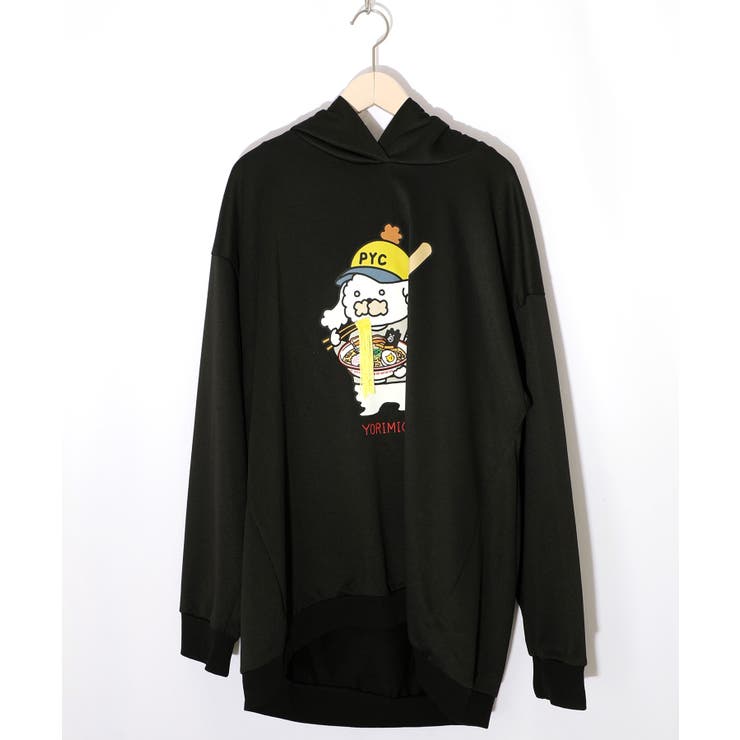 ブラック | YORIMISHIフーデッドプルオーバー | ScoLar