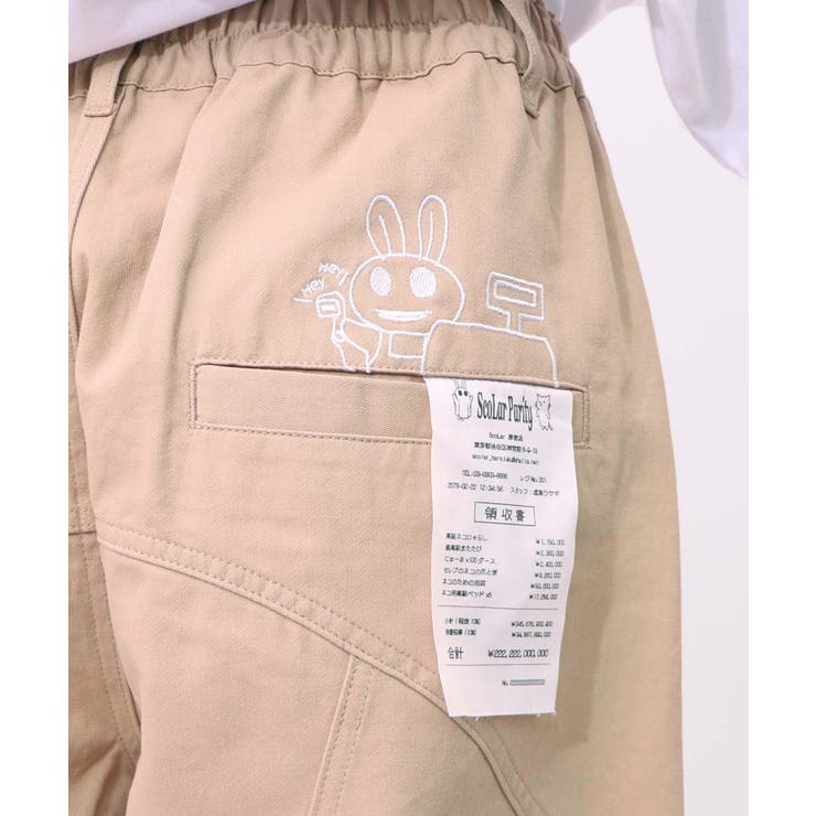 虚無ストアでお買い物 刺繍パンツ[品番：SRSW0000163]｜ScoLar