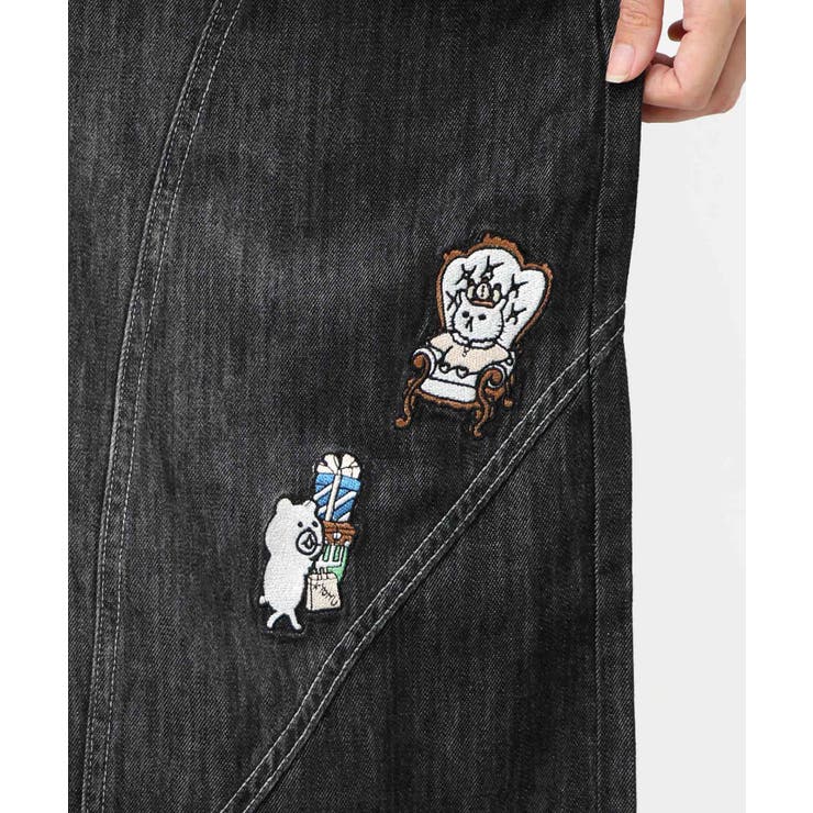 虚無ストアでお買い物 刺繍パンツ | ScoLar | 詳細画像24 