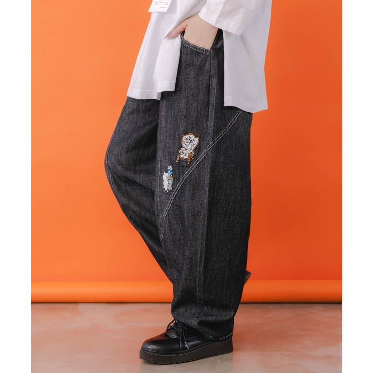 虚無ストアでお買い物 刺繍パンツ[品番：SRSW0000163]｜ScoLar