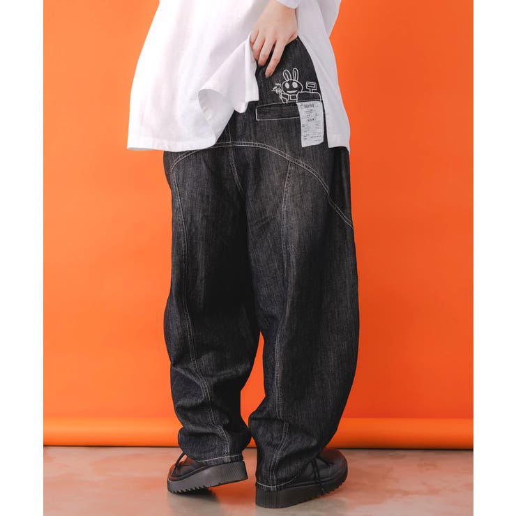 虚無ストアでお買い物 刺繍パンツ[品番：SRSW0000163]｜ScoLar