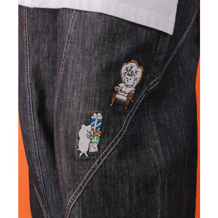 虚無ストアでお買い物 刺繍パンツ | ScoLar | 詳細画像6 