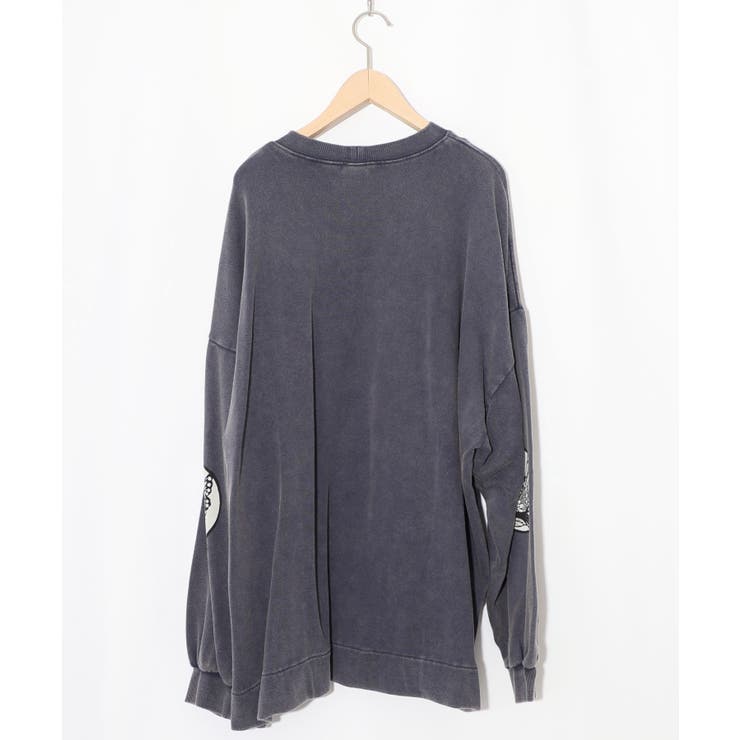 抜染Parity和柄裏毛プルオーバー | ScoLar | 詳細画像11 