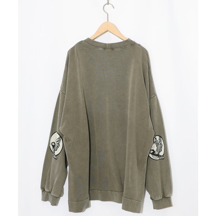 抜染Parity和柄裏毛プルオーバー | ScoLar | 詳細画像13 