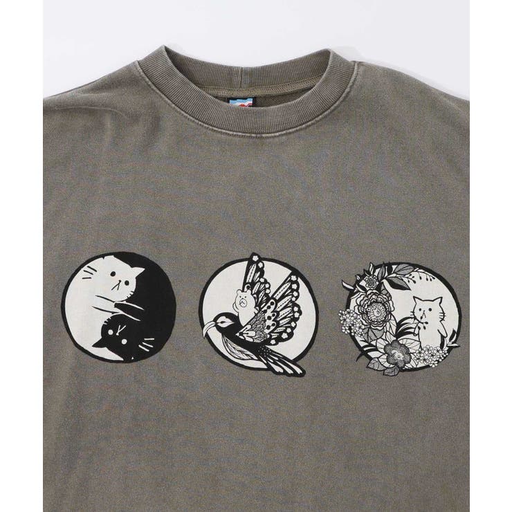 抜染Parity和柄裏毛プルオーバー | ScoLar | 詳細画像15 