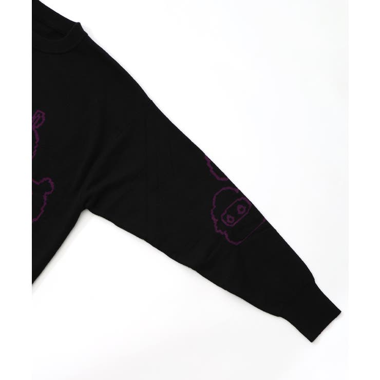 リバーシブルドット絵柄ニットプルオーバー | ScoLar | 詳細画像24 