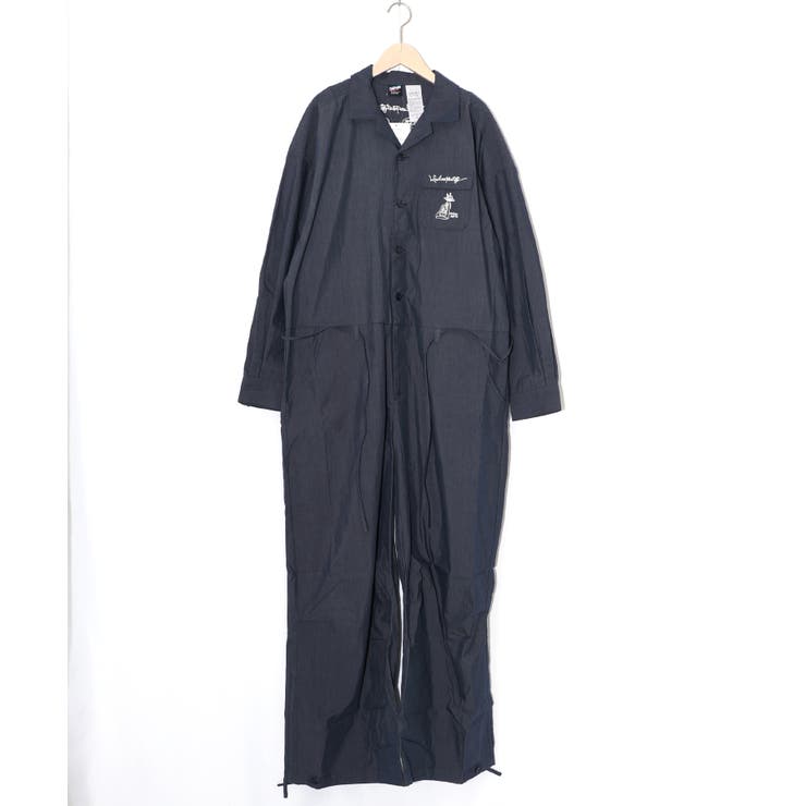 Parityキャラ宇宙刺繍 洗い加工ジャンプスーツ | ScoLar | 詳細画像26 