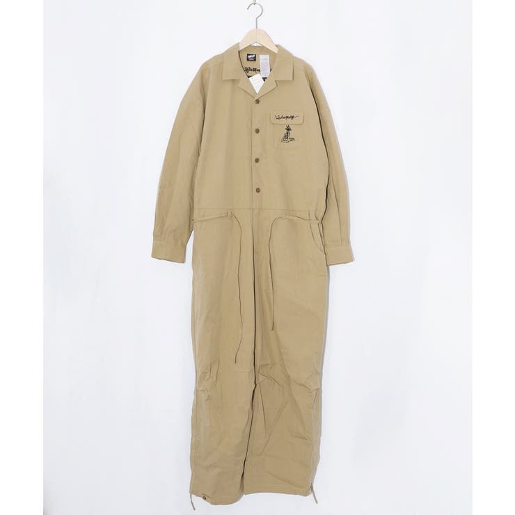 Parityキャラ宇宙刺繍 洗い加工ジャンプスーツ | ScoLar | 詳細画像29 