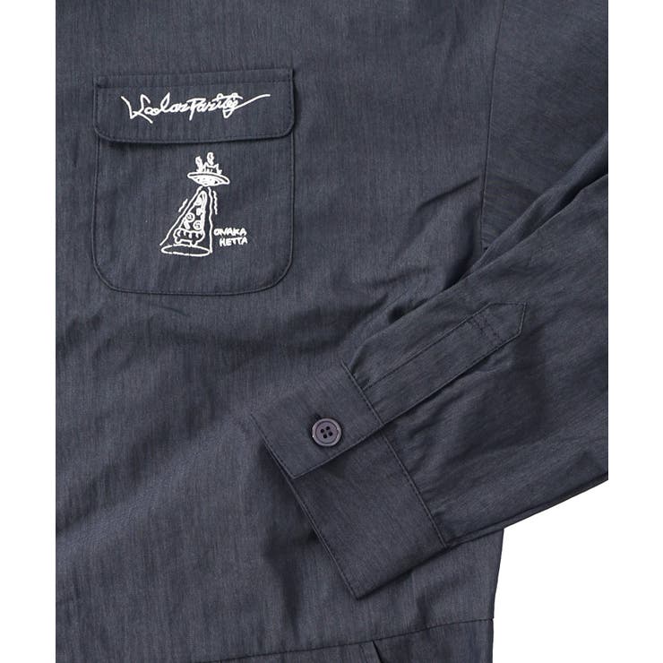 Parityキャラ宇宙刺繍 洗い加工ジャンプスーツ | ScoLar | 詳細画像34 