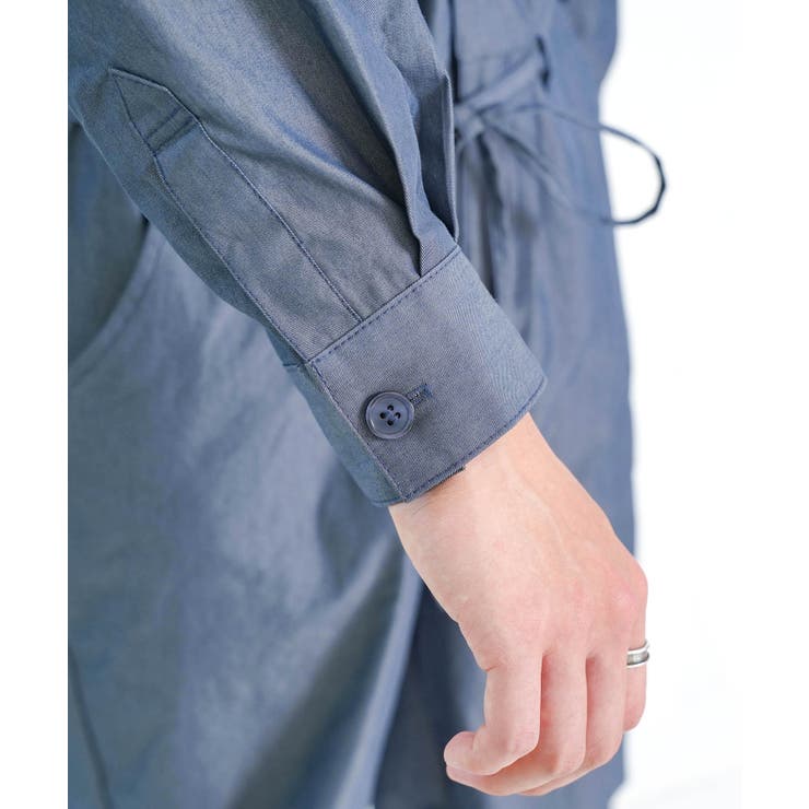 Parityキャラ宇宙刺繍 洗い加工ジャンプスーツ | ScoLar | 詳細画像16 